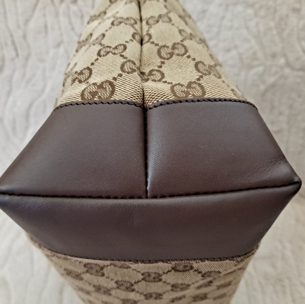 Gucci Brown Vintage Tote Bag - Picture 5 of 12